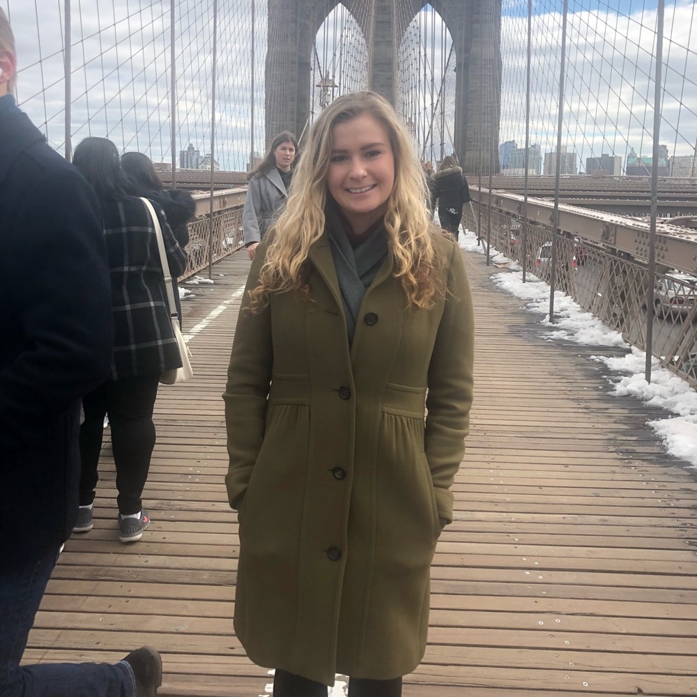 J Crew long coat